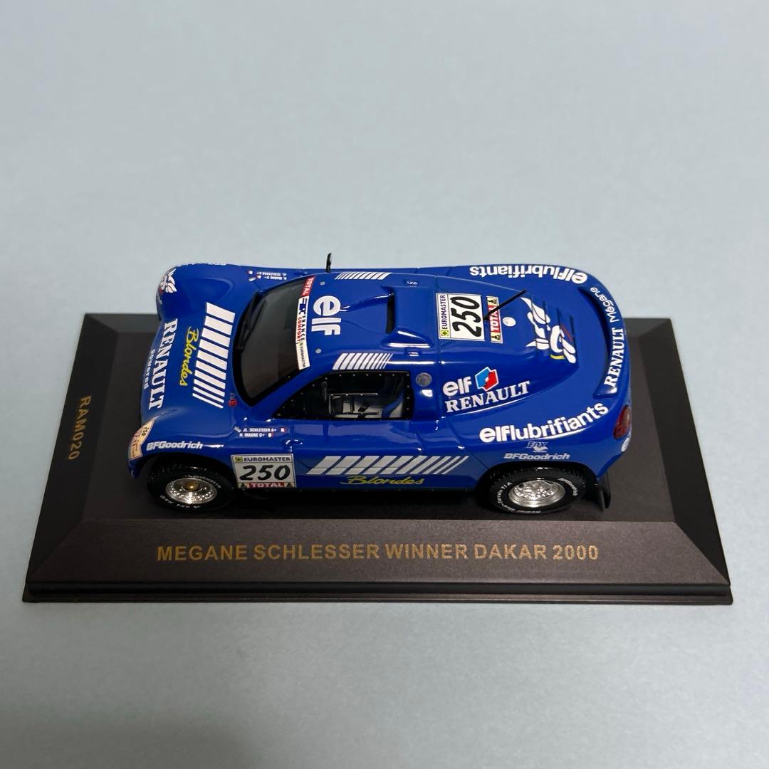 ixo•1/43•シュレッサー ルノー メガーヌ•パリダカ2000優勝車