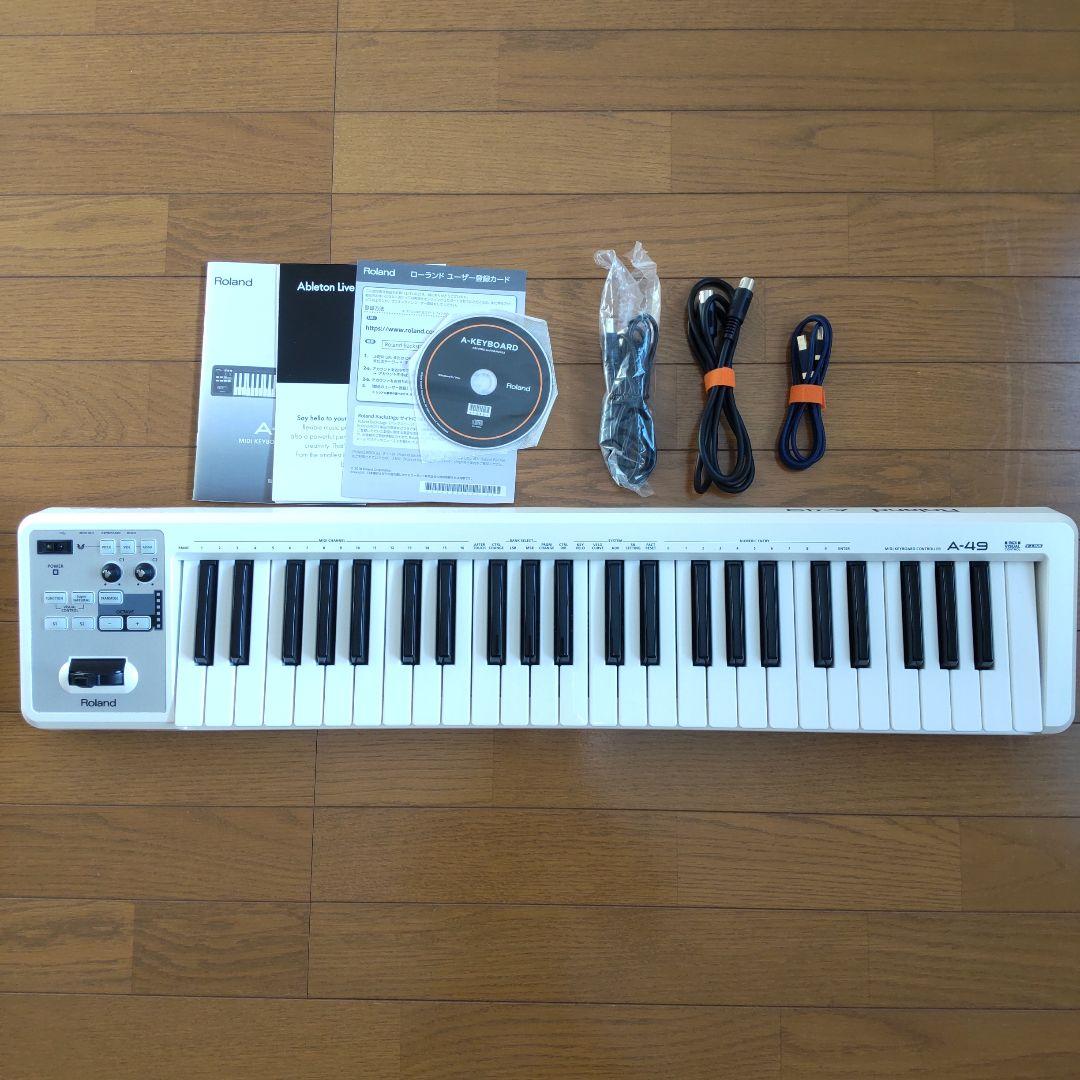 Roland A-49 MIDIキーボード ホワイト