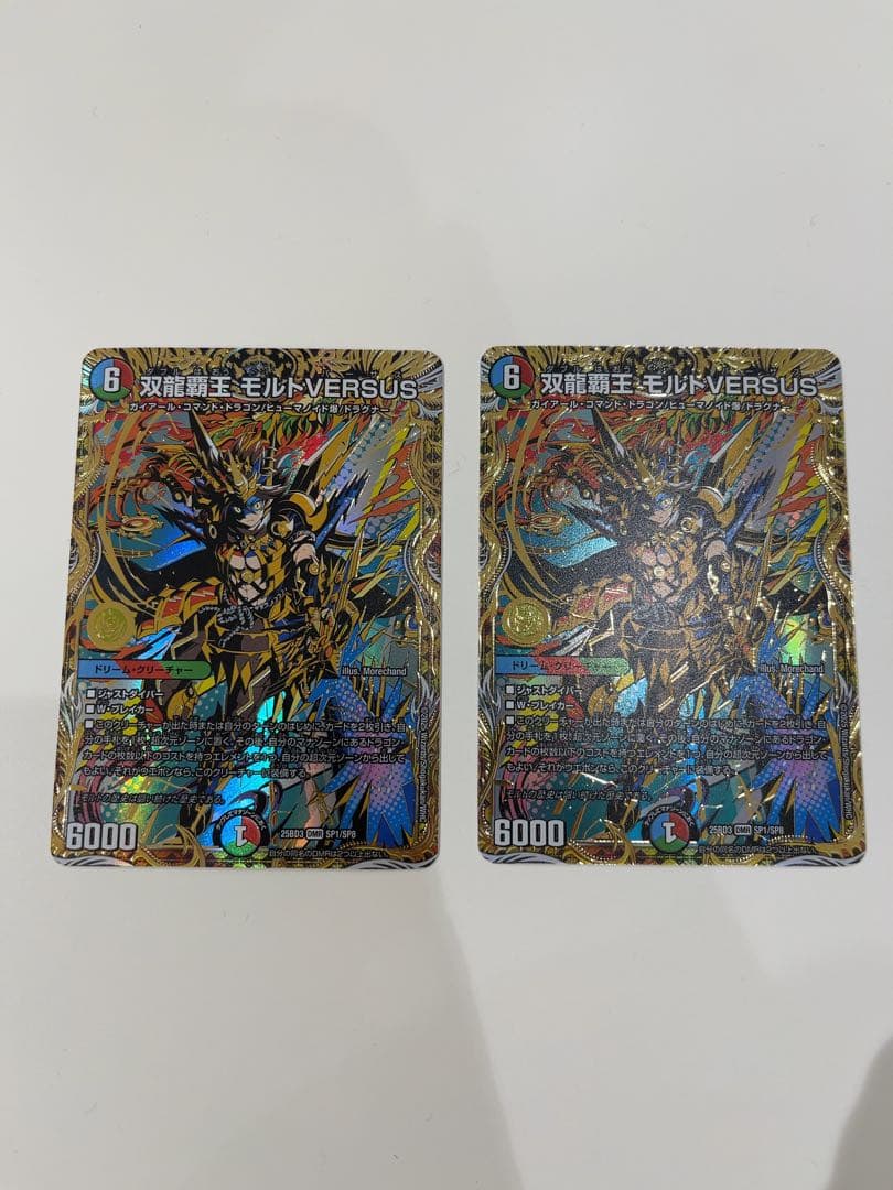 【即日発送】【メルカリ便】2枚 双龍覇王 モルトVERSUS シークレット