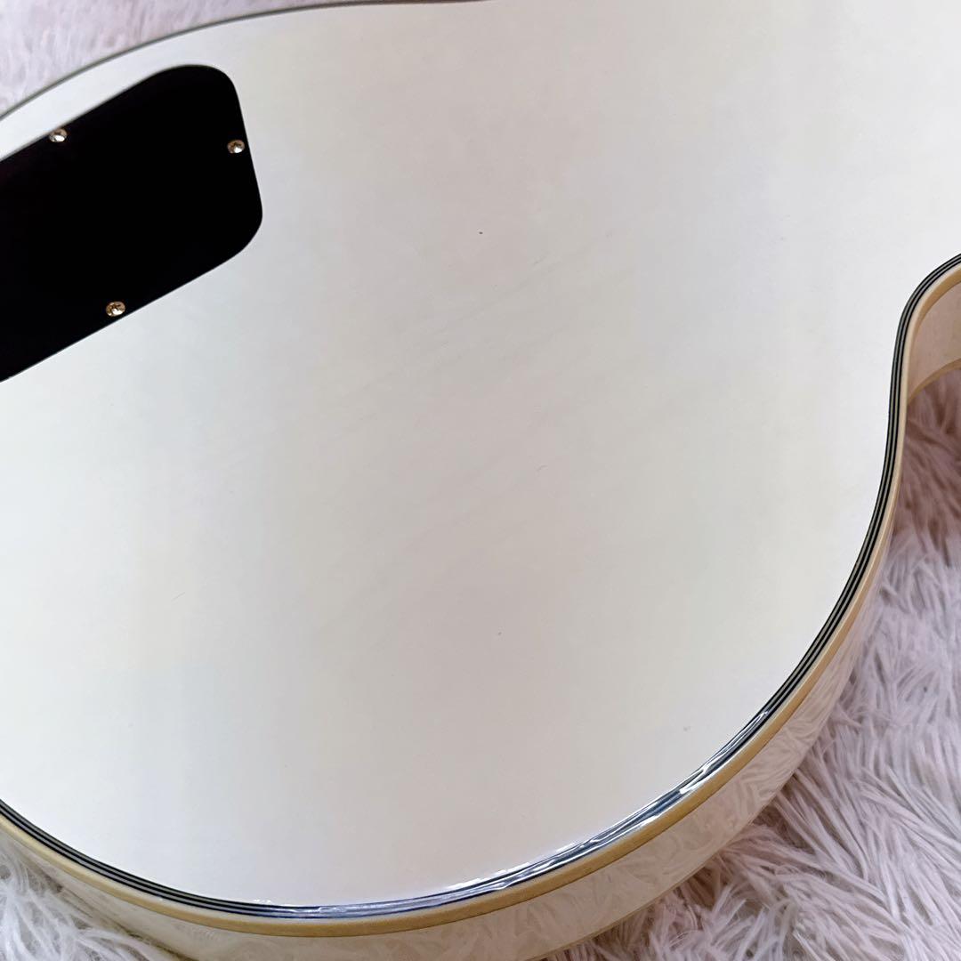 EPIPHONE レスポールカスタム ホワイト 訳アリ エピフォン