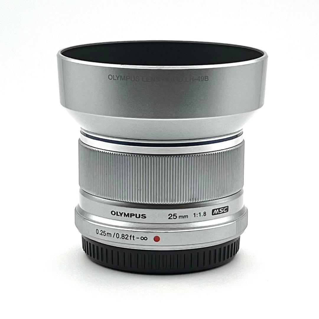 OLYMPUS M.ZUIKO DIGITAL 25mm f1.8 シルバー