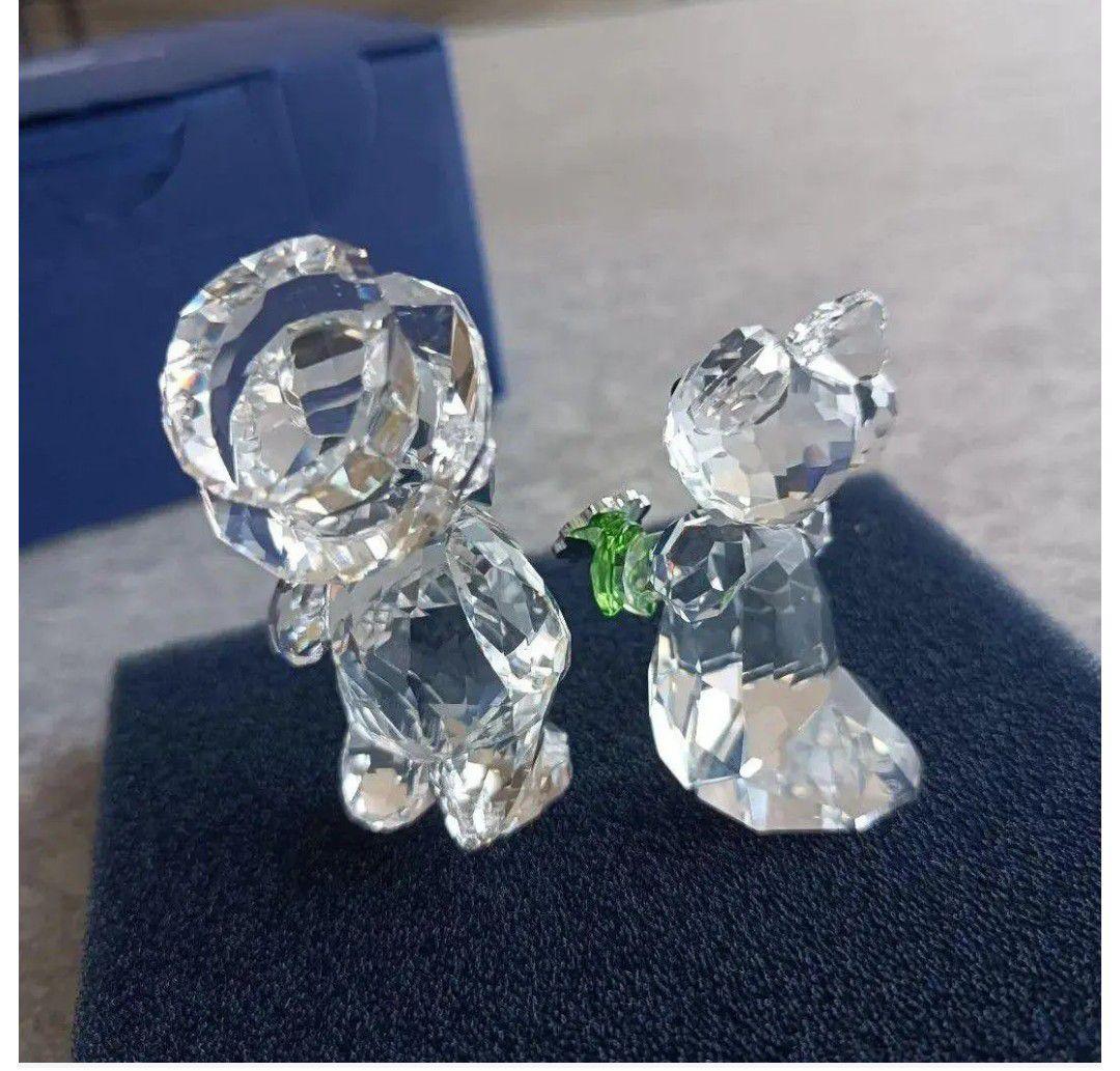 プレゼントに【クリスベア あなたとわたし☘】SWAROVSKI スワロフスキー