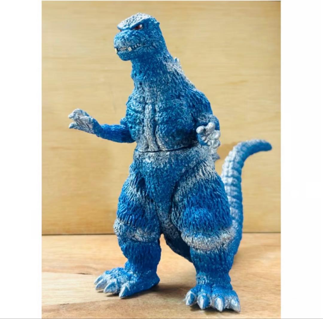 ドリームプラネット 1984 ゴジラ ソフビキット ブルー