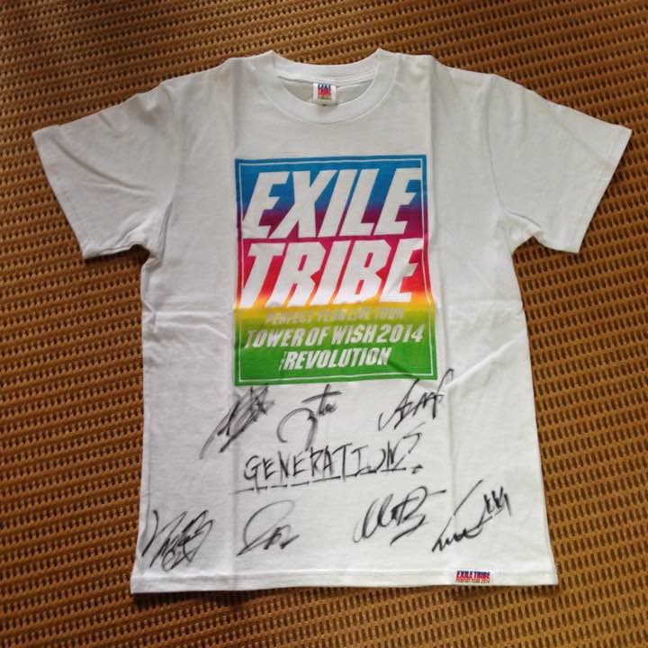 GENERATIONS サイン入りTシャツ