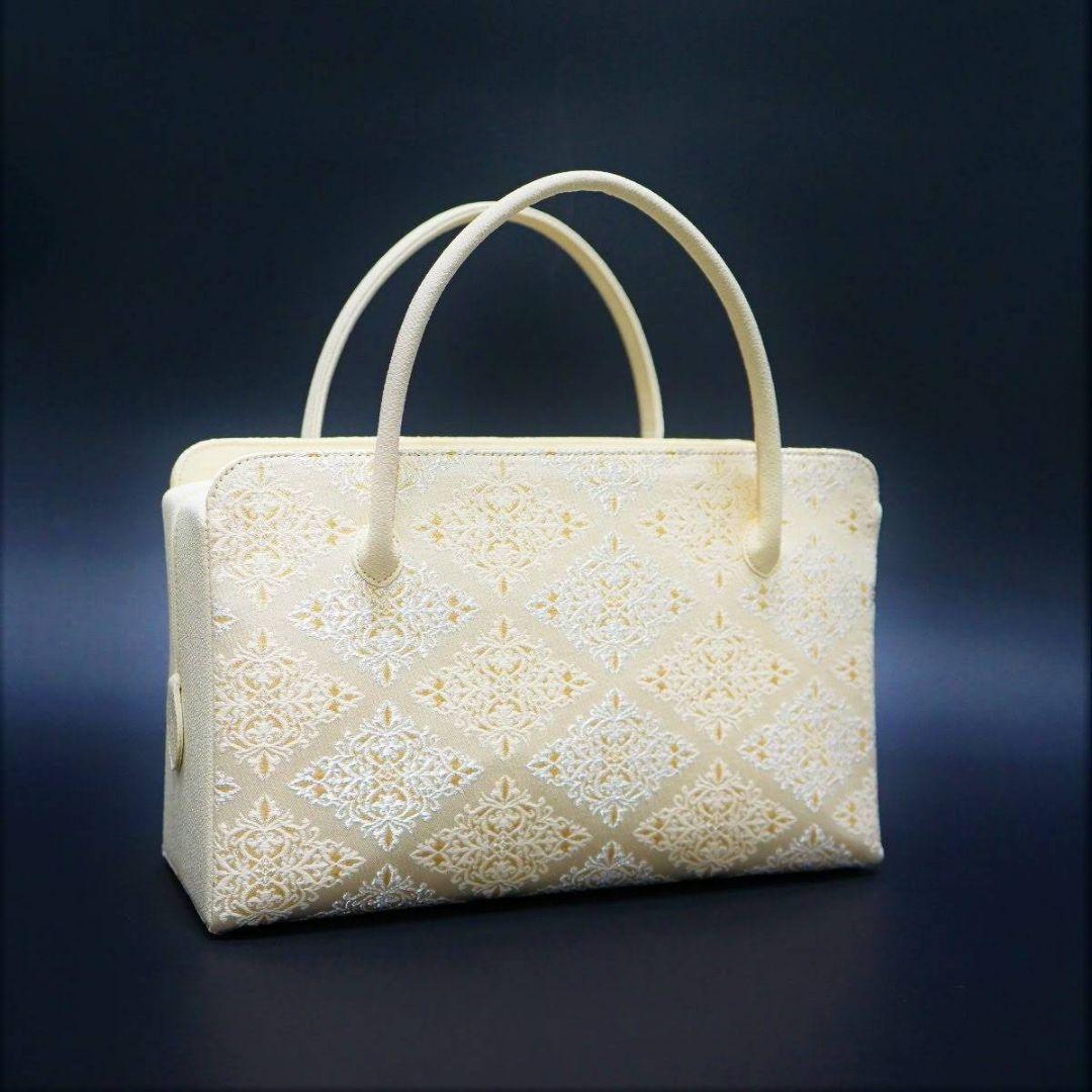 和装バッグ　利休バッグ　金蘭織物 入卒式　結婚式　お茶席 43 底ビョウ付き