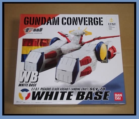 ガンダムコンバージ　ホワイトベース　内袋開封品　WHITE BASE