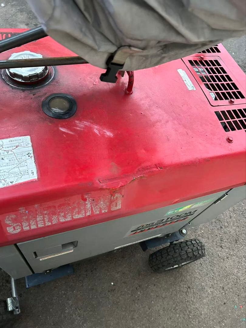 IDG3100M ディーゼル発電機　投光器付き動画あり （B873)