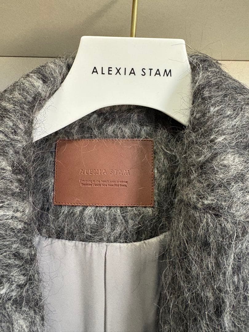 ALEXIA STAM オーバーサイズシャギージャケットS