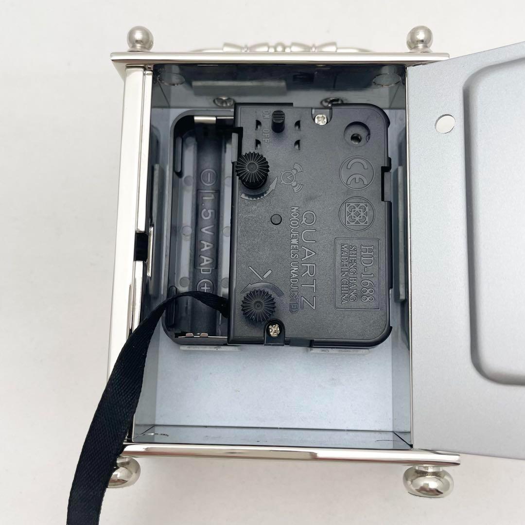 【極美品】ザ・テラスホテルズ 置時計 シルバー 沖縄 ブセナテラス