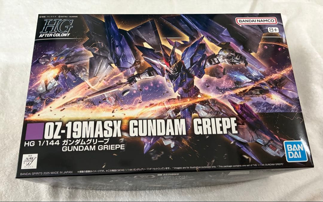 HG 1/144 OZ-19MASX ガンダムグリープ 未組立