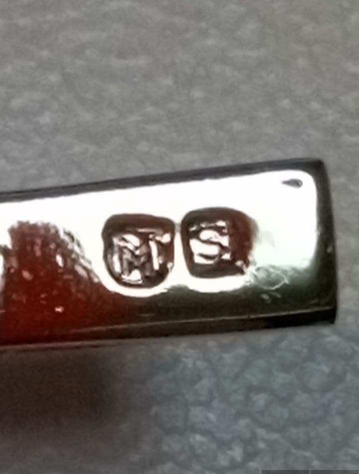 MIKIMOTO シルバー リーフ型 ヴィンテージブローチ