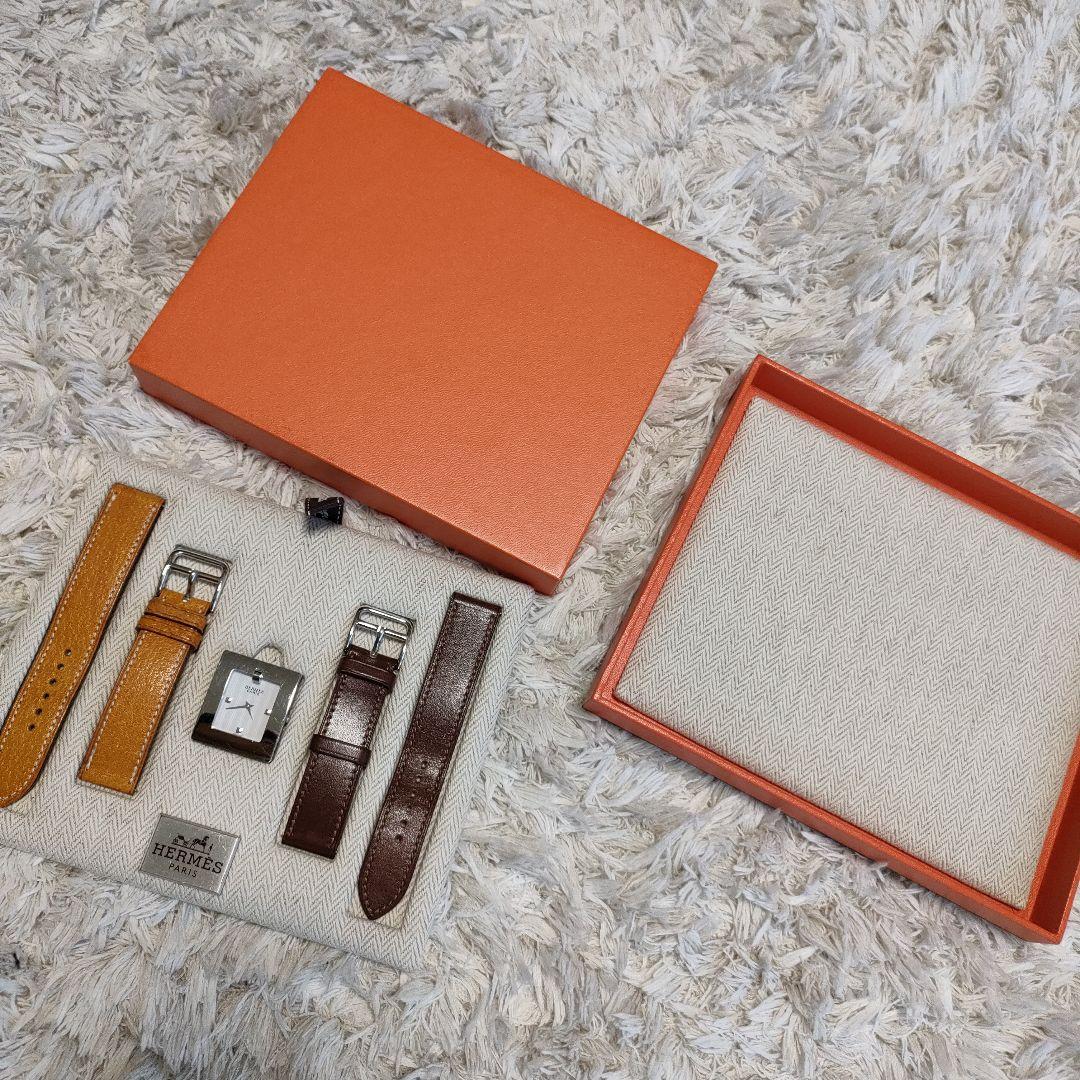 美品　エルメス　HERMES レディース　ベルトウォッチ　腕時計　BE1.210