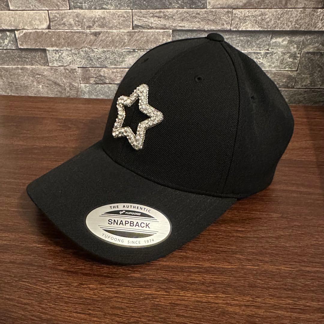 モブスター THE MOBSTAR スワロフスキー キャップ　帽子