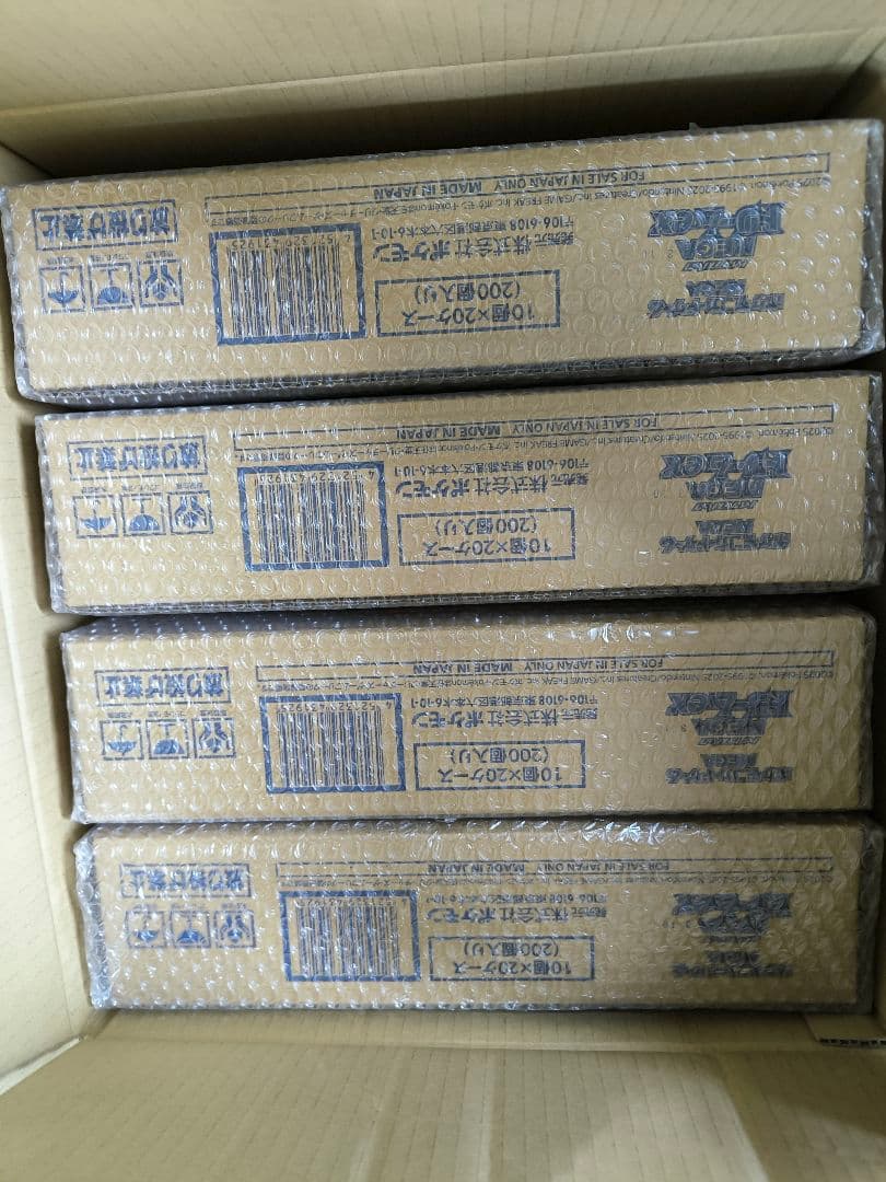 ポケモンカードゲーム MEGAドリームex 4カートン 新品未開封