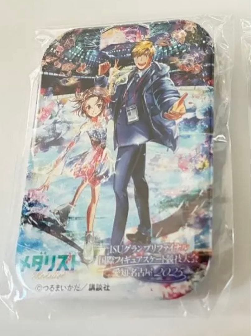 ISUグランプリファイナル 2025ピンバッチ　缶バッチ　メダリスト