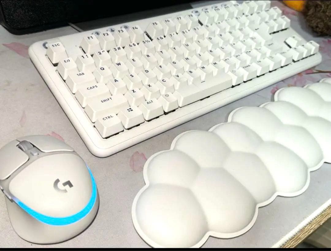 G715 ホワイト キーボード マウスLogicool オーロラコレクション