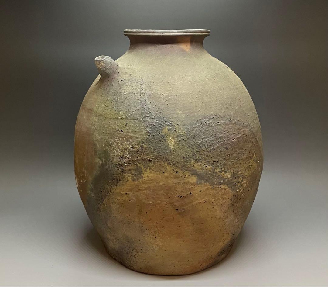 古南蛮　大壺　水注　31cm 　U990