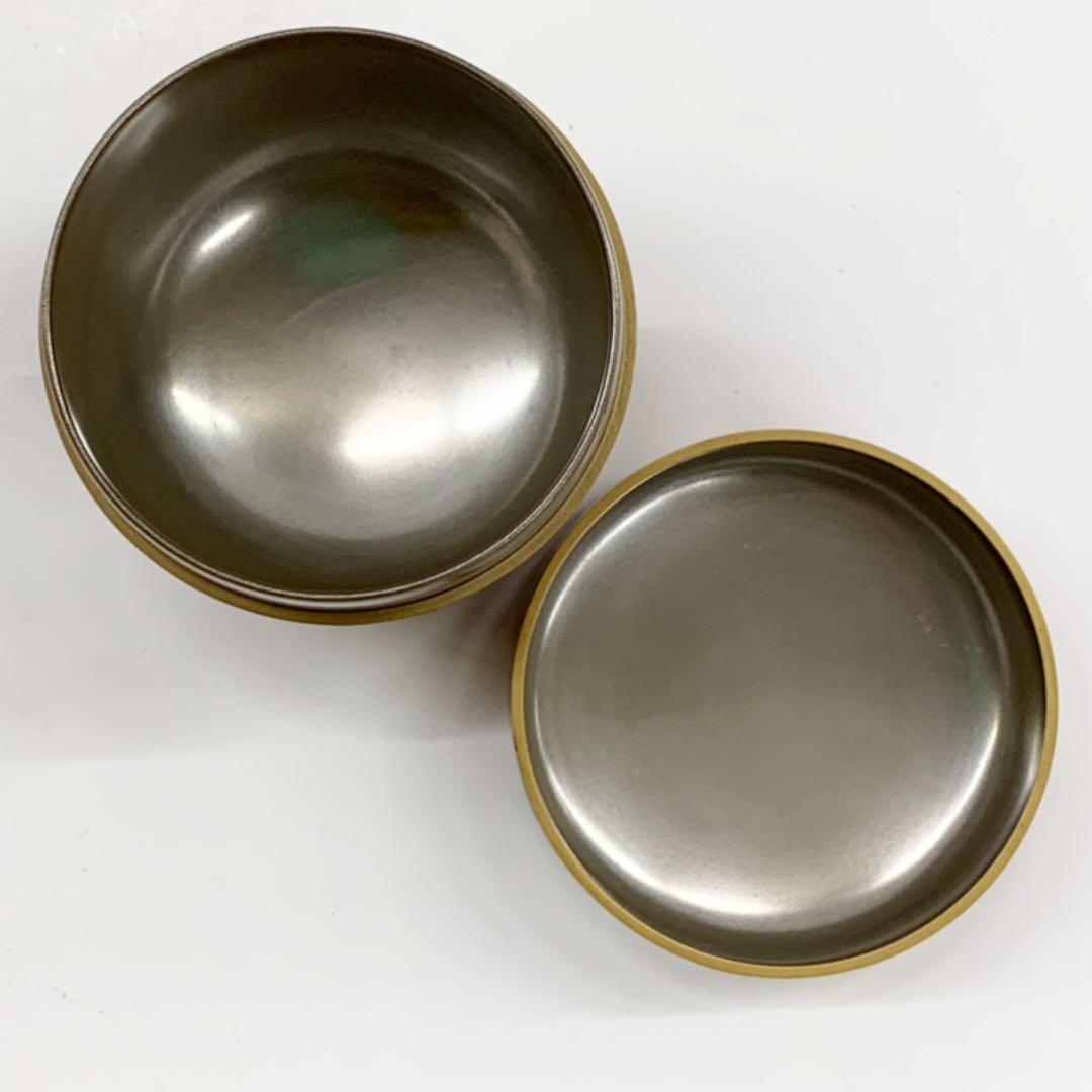 【大棗　朱鶴蒔絵】高蒔絵　内銀　市川準斎