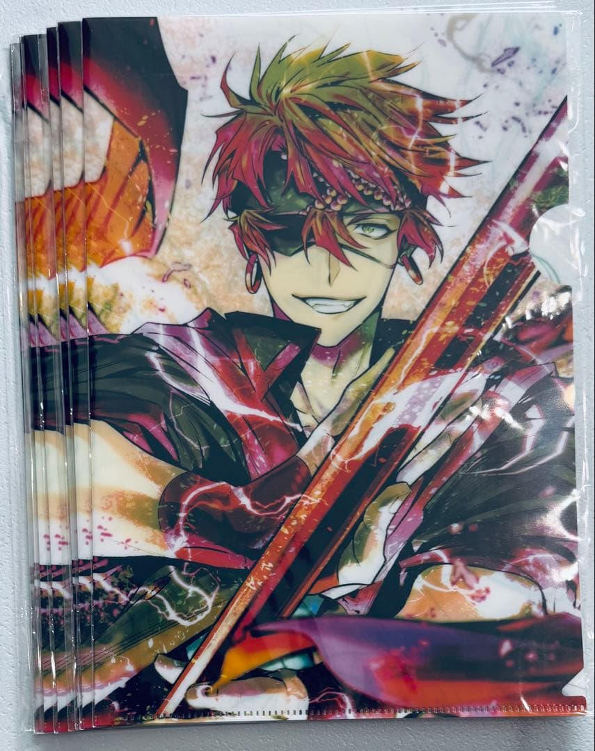 D.Gray-Man ディーグレーマン　ラビ　クリアファイル　特典　10枚