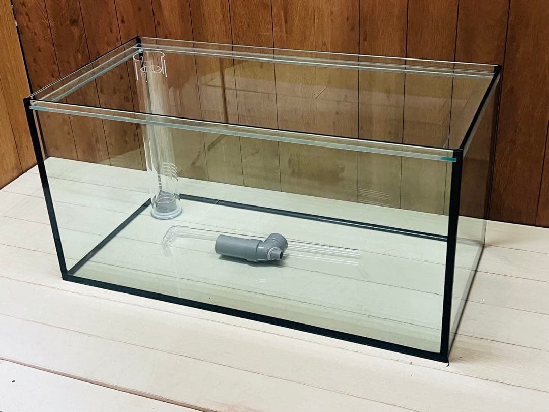 1台のみ　特注フランジ加工付　900オーバーフロー水槽 ブラック未使用品