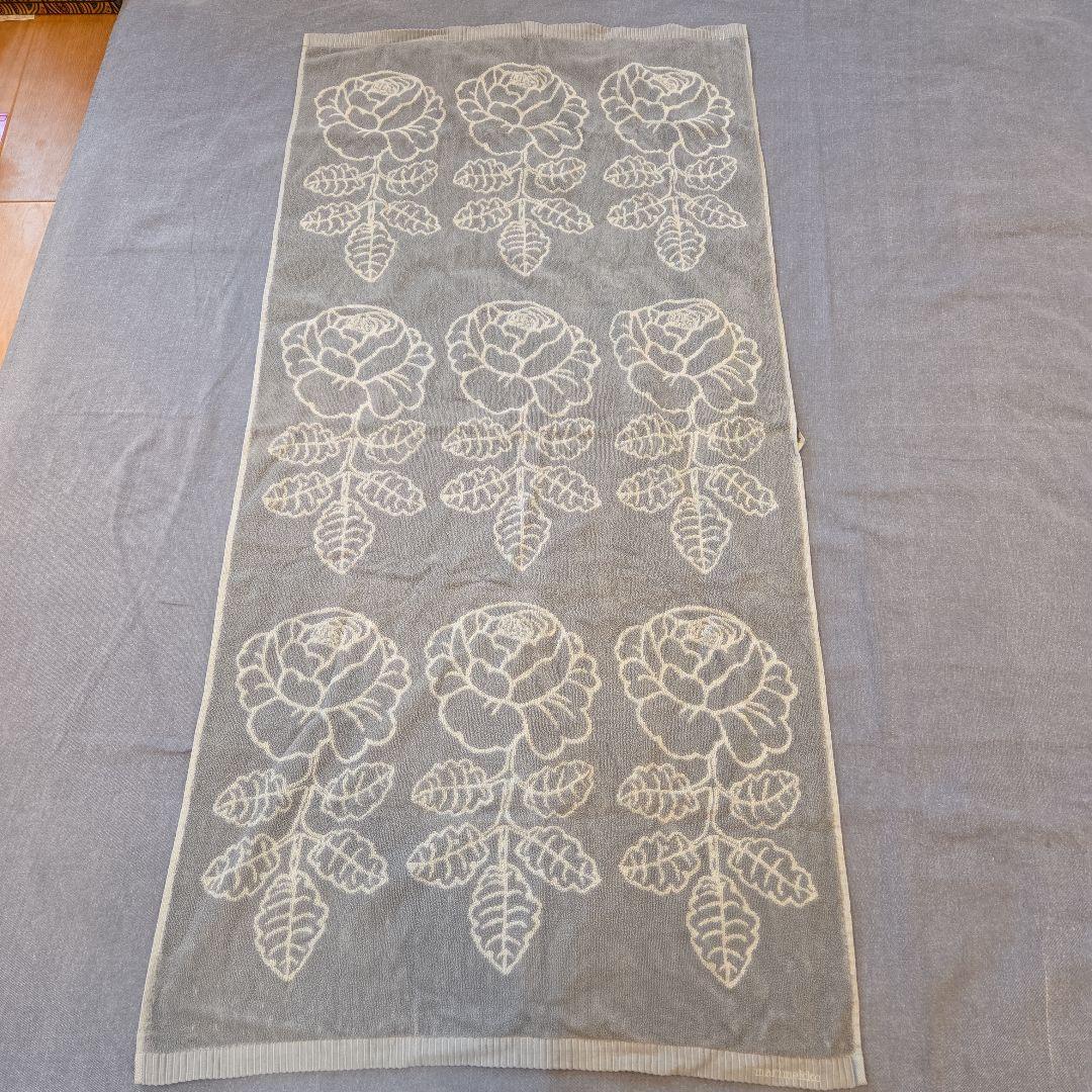 美品【マリメッコ】marimekko　ヴィヒキルース　バスタオル