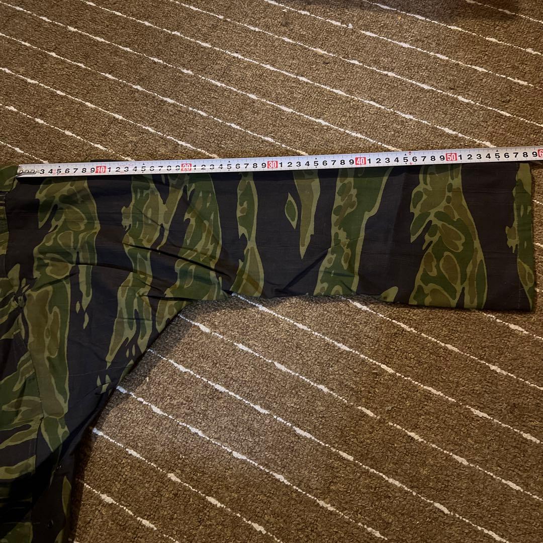 70年代　ベトナム戦　タイガーストライプ　タイガーカモ　ジャケット　ビンテージ