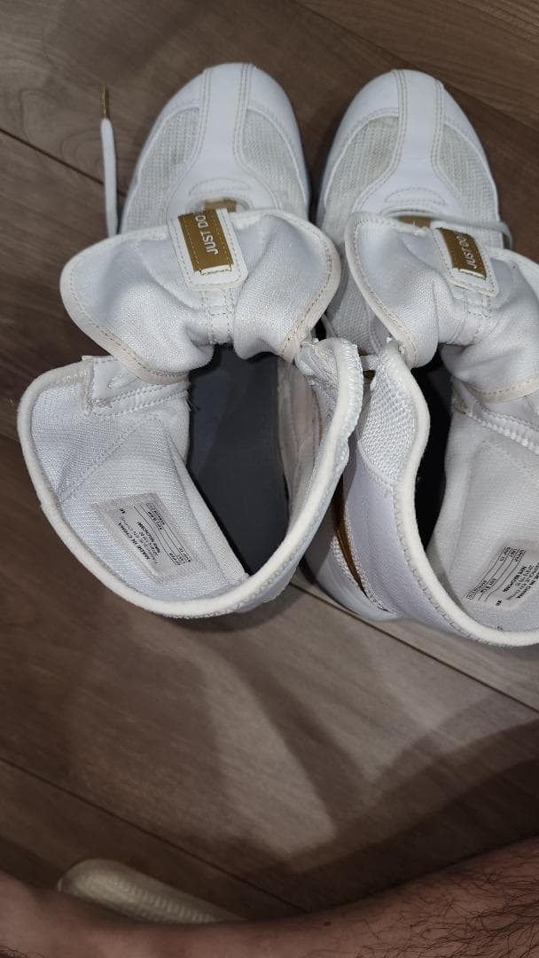 マチョマイ Nike 【ホワイト/ゴールド】27.5㎝