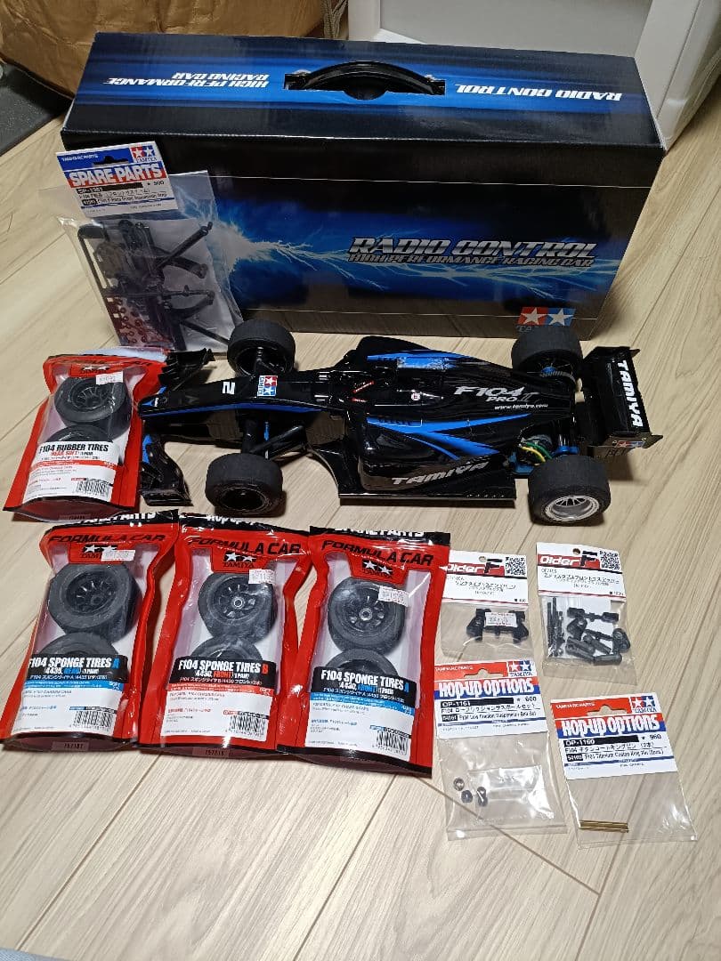 タミヤ f104 pro2 F1 スポンジ　ゴム　オプション