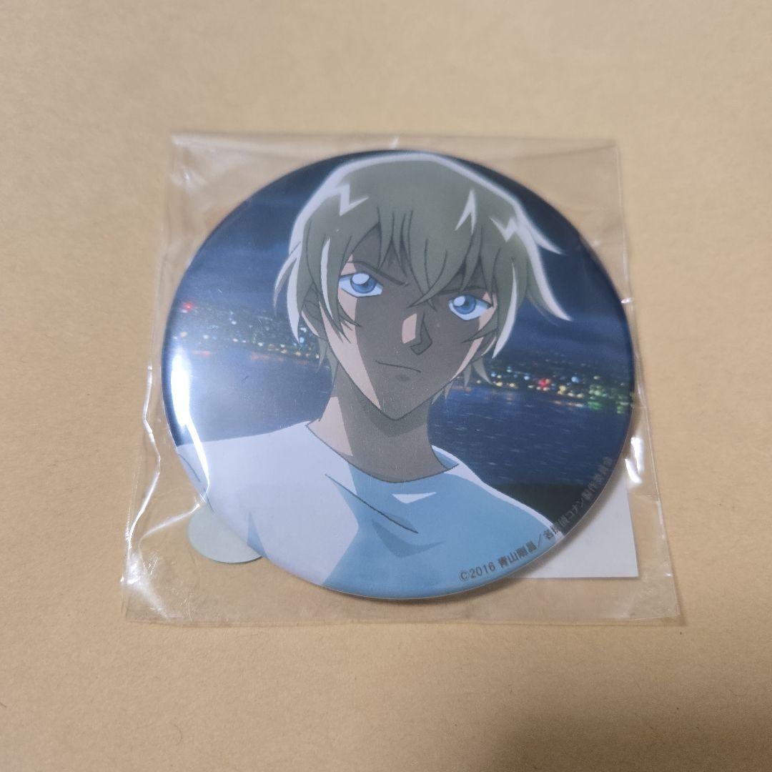 名探偵コナン 劇場版 缶バッジ 安室透 ➀ 純黒の悪夢 コナンプラザ