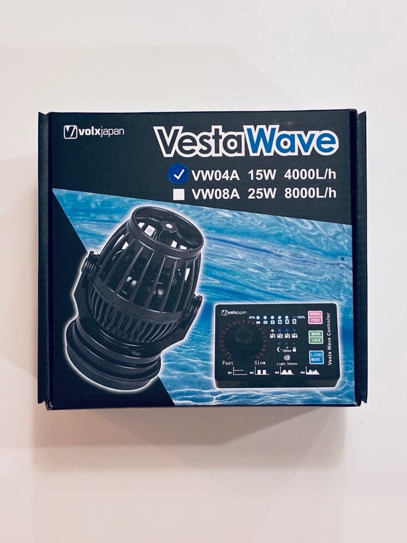 フィルター・ポンプ・ろ材 VestaWave VW04A 15W 4000L/h