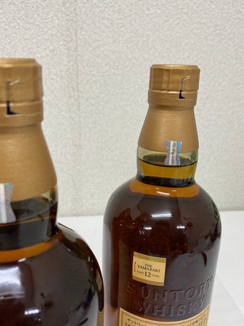 3-2494 山崎12年シングルモルトウィスキー3本セット