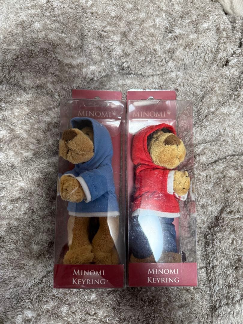 MINOMI KEYRING ぬいぐるみ 2個セット