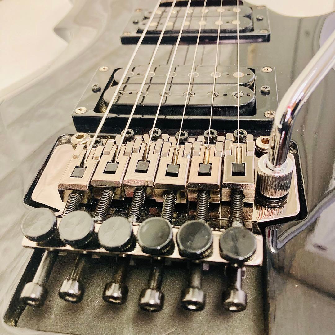 Grass Roots FOREST エレキギター シースルーブラック