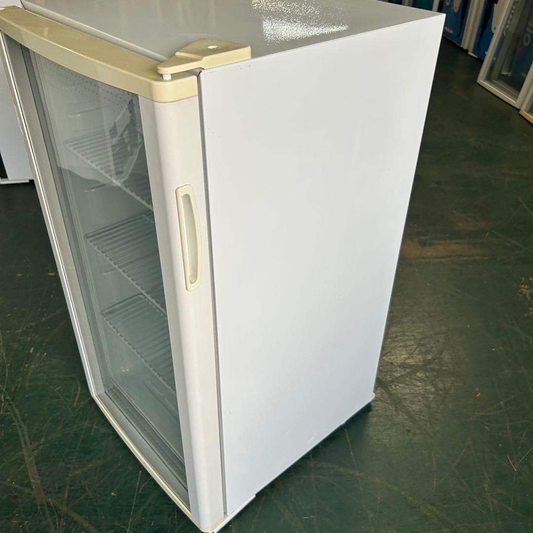 143業務用 冷蔵ショーケース オフィスコンビニ XW-105 左右開き 小型