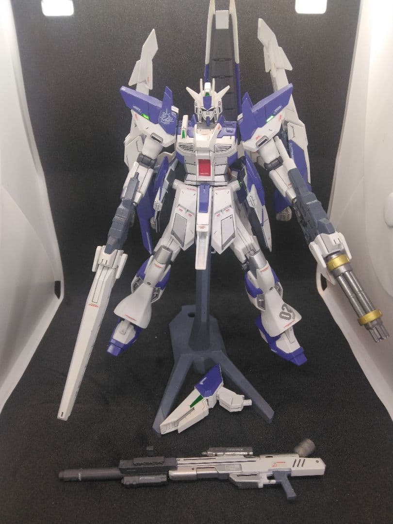 HG　Hi-ν　カンダムヴレイブ　アメイジング　塗装済み完成品　改造品