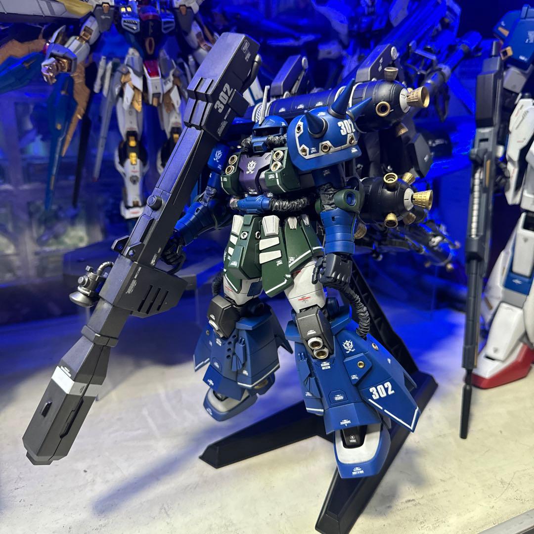 ガンダムサンダーボルト　MG サイコザク　アナベルガトー専用カラー　塗装完成品
