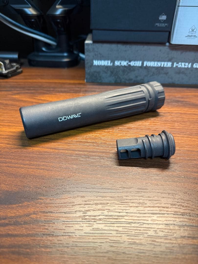 DDWAVE サイレンサー ブラック