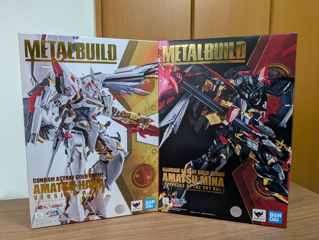 L BUILD ガンダムアストレイ ゴールドフレーム 天ハナ 天ミナ