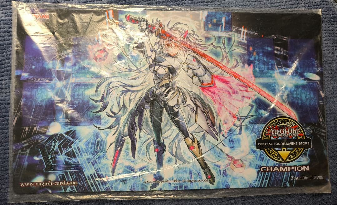 遊戯王　EU英語版　公式プレイマット　閃刀姫ゼロ　OTS　Champion