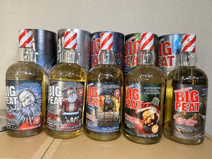 ビッグピート 2017-2021クリスマスエディション 5本セット