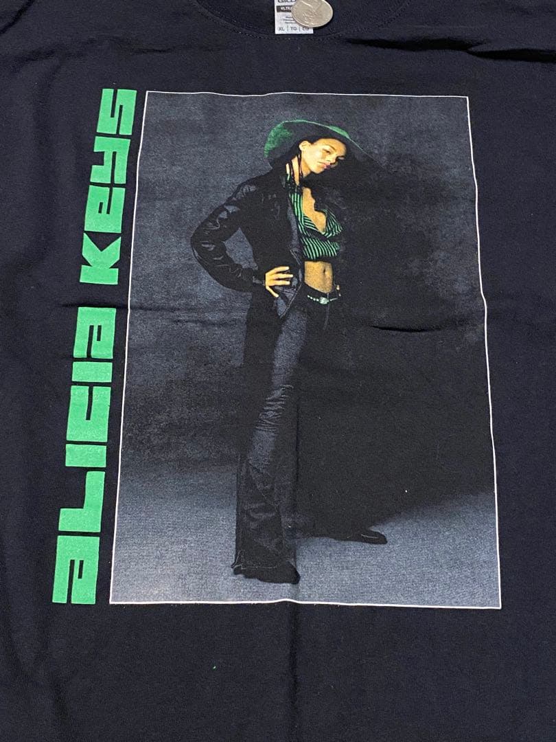 Alicia Keys ロングTシャツ XL