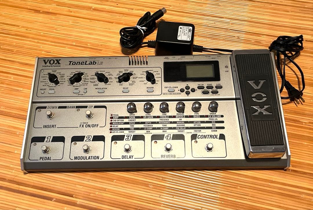 【VOX】ToneLab LE 真空管搭載マルチエフェクター