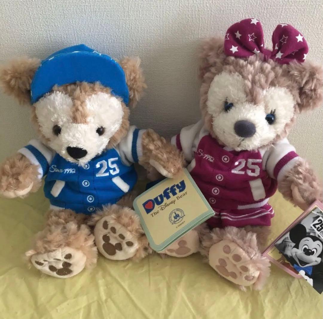 ダッフィー シェリーメイ ディズニー ランドパリ25周年