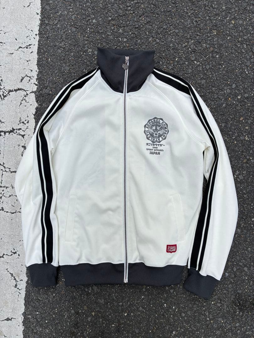 オニツカタイガー　見返り虎　トラックジャケット　刺繍