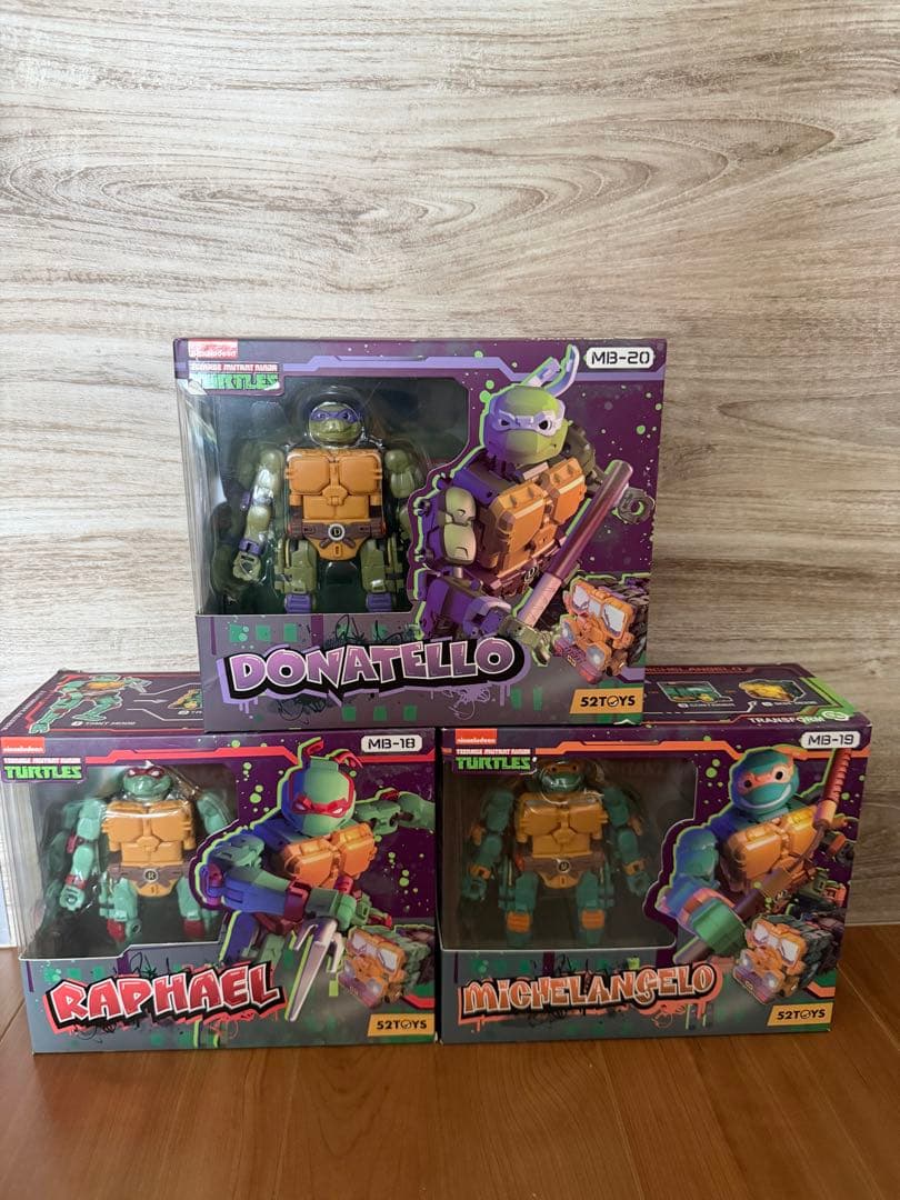 MEGABOX ミュータントタートルズ 4種セット
