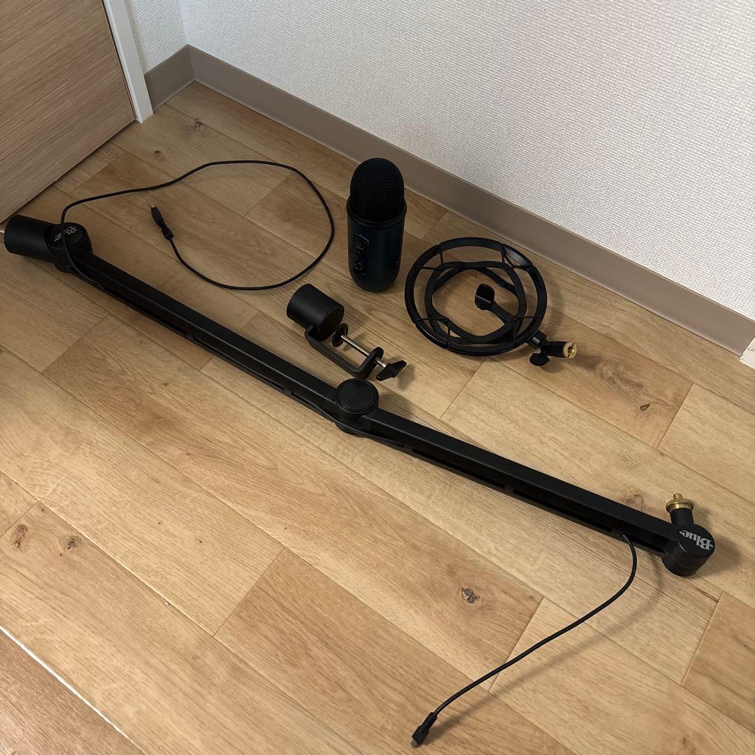 M*n様 Blue Yeti USBマイク＋Blue純正マイクアーム＋純正ショッ