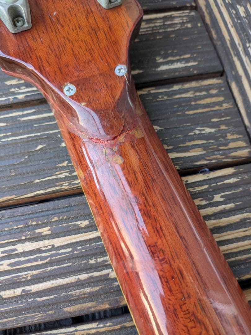 【希少】Aria ギブソンコピーモデル｜現状品・ネック折れ等ジャンク