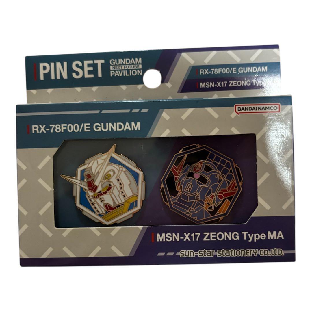 万博 next future ガンダム　冊子　ピンズ　ピンバッジ　セット