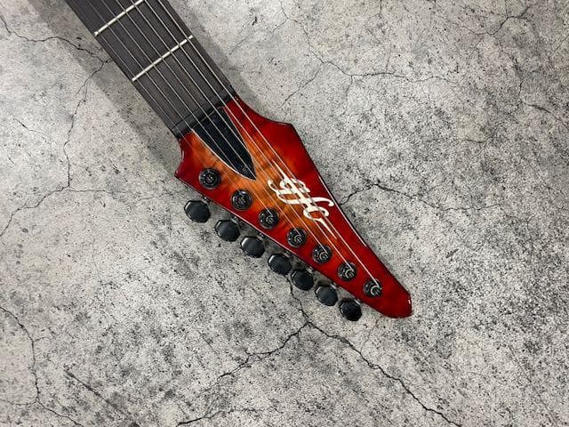 ギター Y1056 gfc GNR7-200 Gloss SCRT BST QM