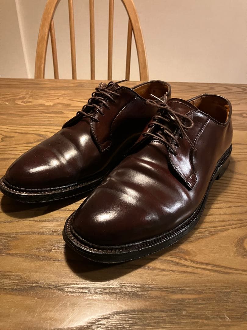 Alden コードバン #8 バーガンディ 990 8D